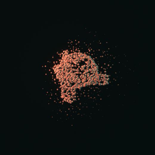 Assemble / Dissolve rendered in Blender 5.2, Signal Dusk