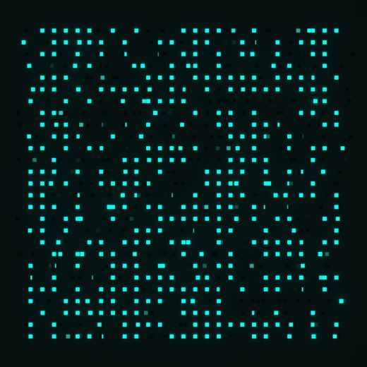 Transmission Decode rendered in Blender 5.2, Signal Dusk