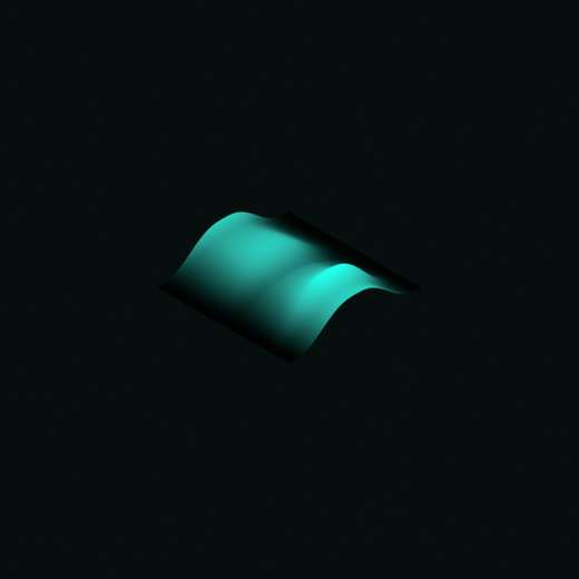 Directional Wave rendered in Blender 5.2, Signal Dusk