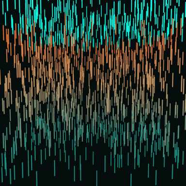 Rain on Neon rendered in Blender 5.2, Signal Dusk