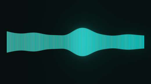 Waveform Line rendered in Blender 5.2, Signal Dusk